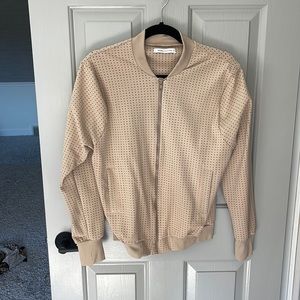 Morgan Stewart Touché LA bomber size large. Never worn. Pockets.
